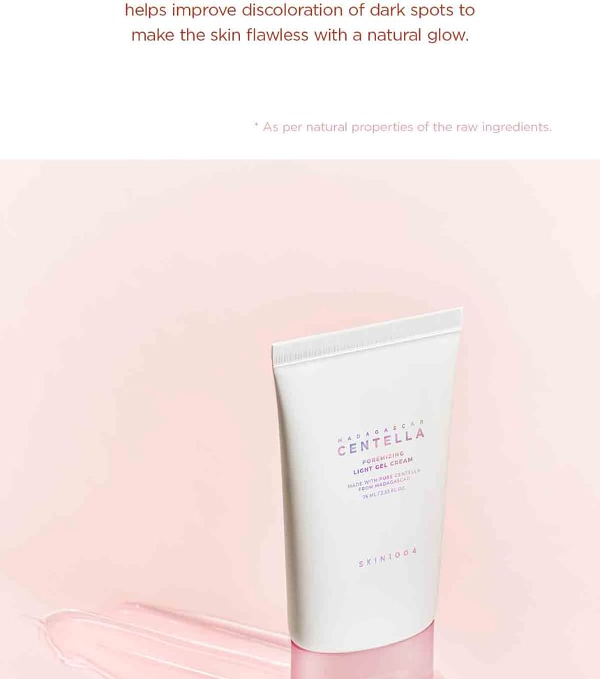 Skin1004 Madagascar Centella Poremizing Light Gel Cream