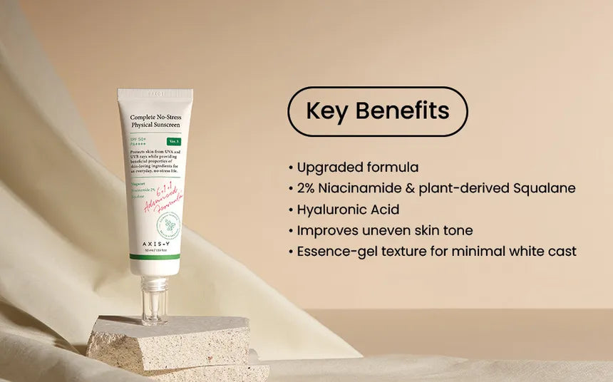 AXIS Y Complete No Stress Physical Sunscreen V3