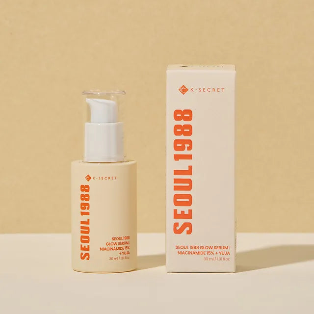 K Secret SEOUL 1988 Glow Serum NIACINAMIDE 15 Yuja