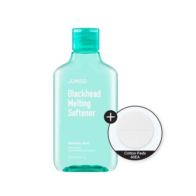 Jumiso Blackhead Melting Softener 150ml 40 Cotton Pads Set