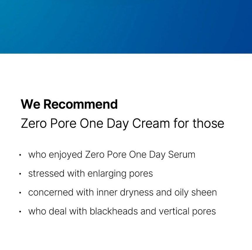 Medicube Zero Pore One Day Cream