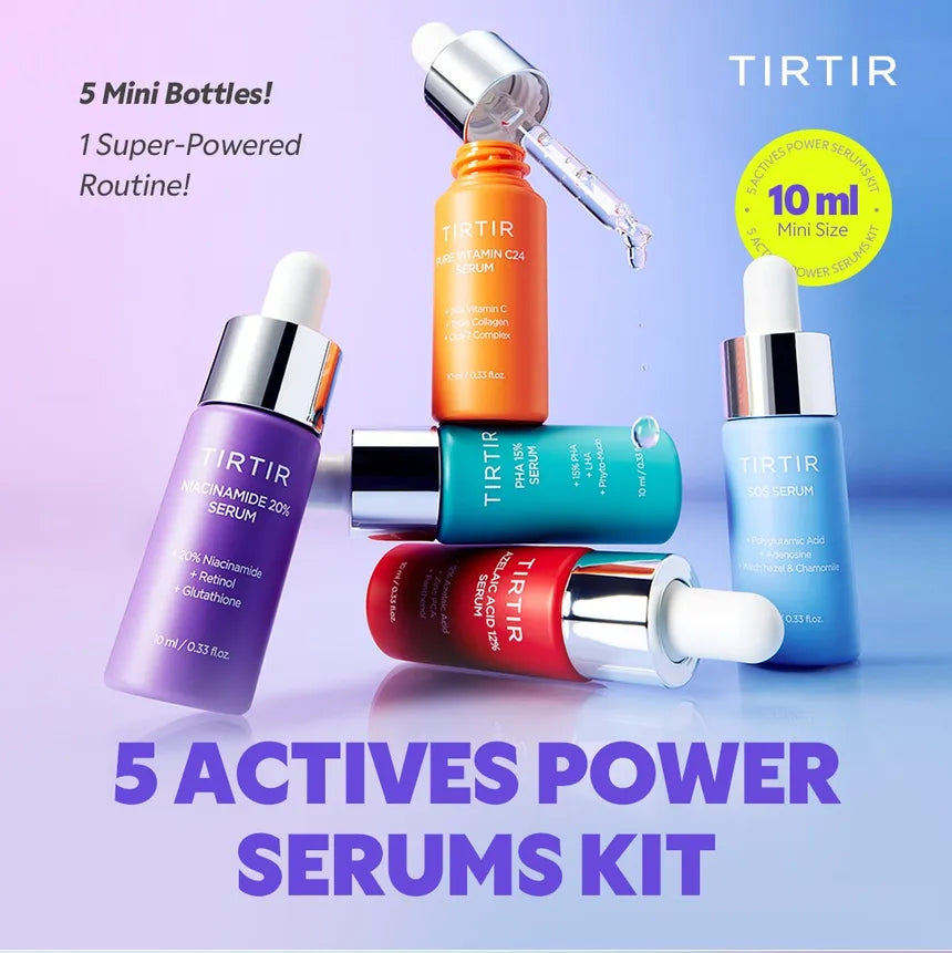 Tirtir 5 Actives Power Serums Kit