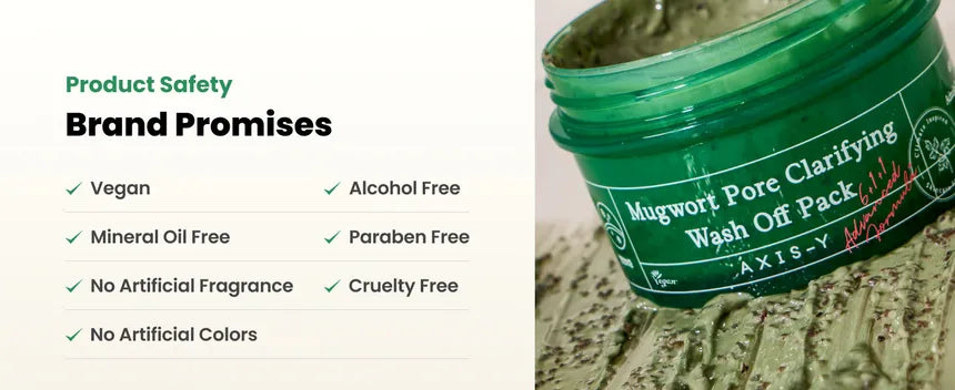 AXIS Y Mugwort Pore Clarifying Wash Off Pack