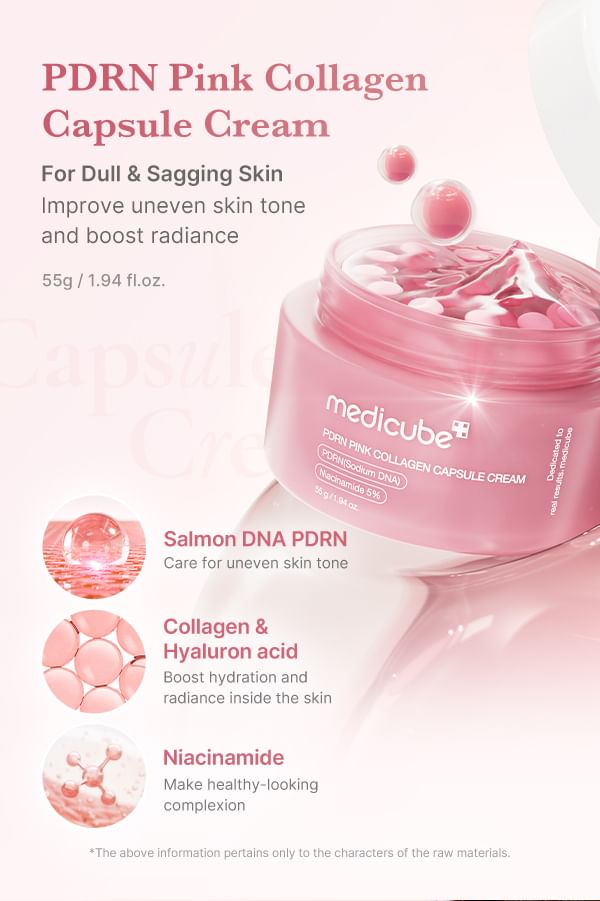 Medicube PDRN Pink Collagen Capsule Cream