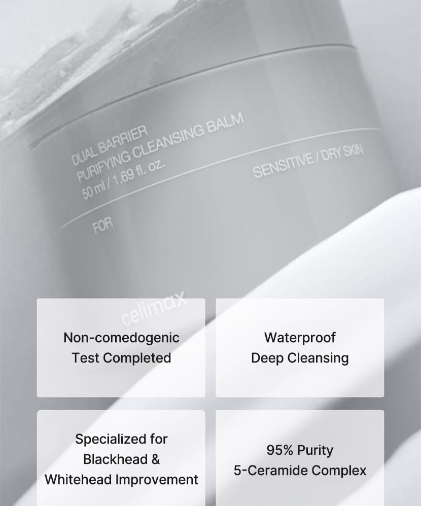 Celimax Dual Barrier Purifying Cleansing Balm